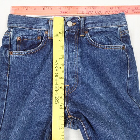 NEW REPLAY Italy Straight Leg High Waist Jeans Women's 27 Regular M908 - Picture 10 of 12